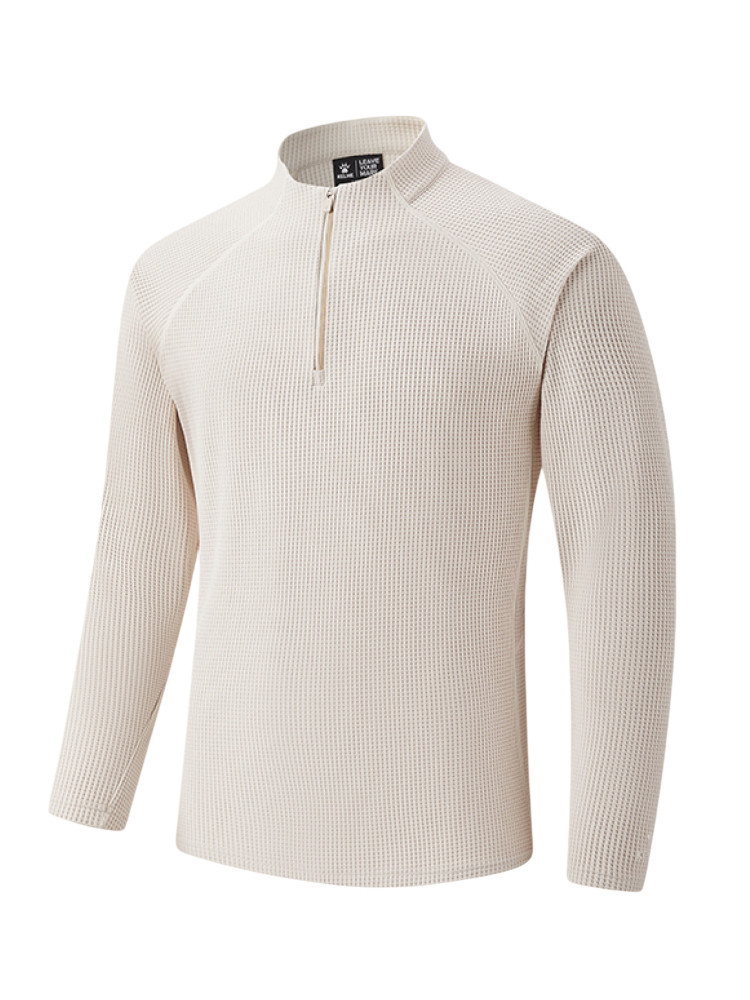 Лонгслив KELME Half-open Long-sleeved T-shirt Beige