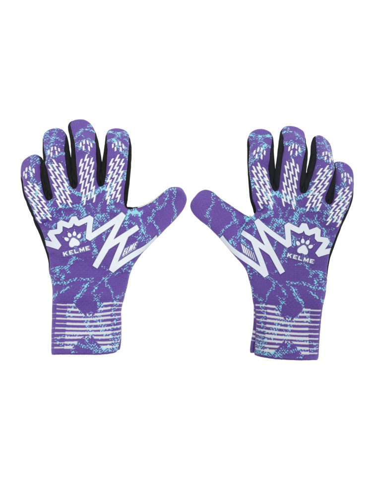 Перчатки вратарские KELME Professional Goalkeeper Gloves (Violet/White)