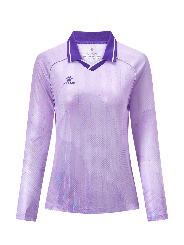Лонгслив KELME Women's Long-sleeved Training Uniform Light Purple