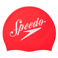 Шапочка для плав. SPEEDO Slogan Print Cap, 8-0838514614, КРАСНО-БЕЛЫЙ, силикон - Шапочка для плав. SPEEDO Slogan Print Cap, 8-0838514614, КРАСНО-БЕЛЫЙ, силикон