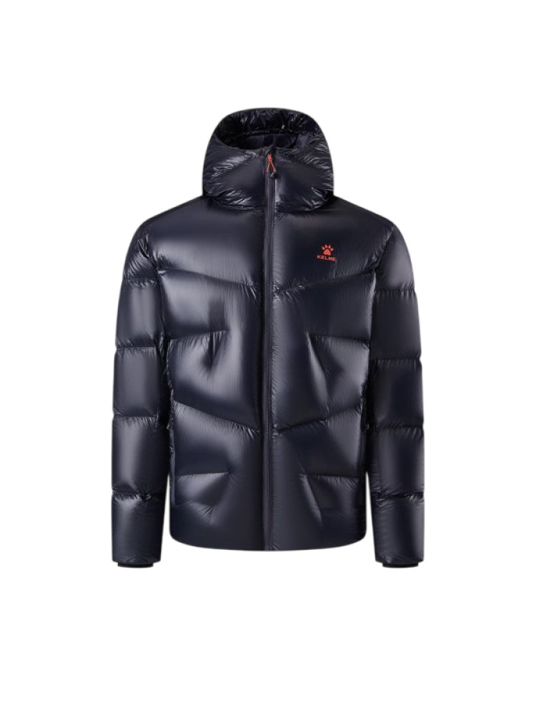 Пуховик KELME Regular Hooded Down Jacket Dark Blue