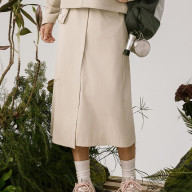 Юбка KELME Woven Long Skirt Beige - Юбка KELME Woven Long Skirt Beige