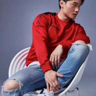Свитшот KELME Training Sweater Red - Свитшот KELME Training Sweater Red