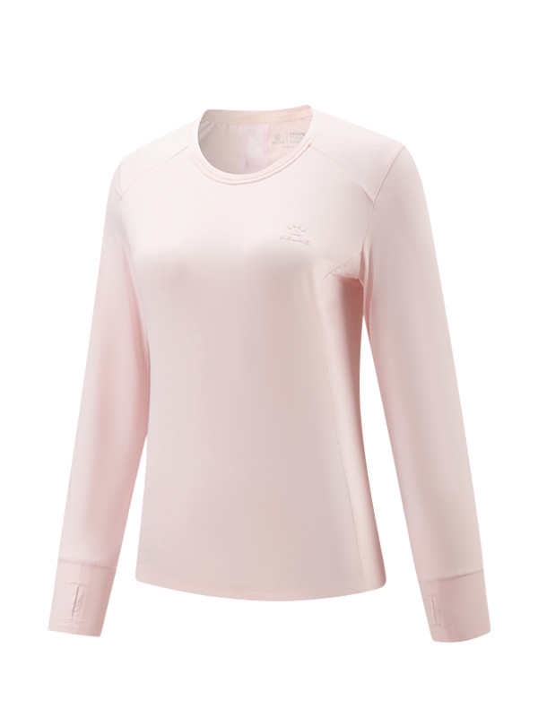 Лонгслив KELME Crew Neck Long-sleeved T-shirt Pink