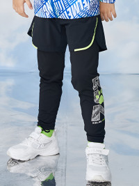 Детские брюки KELME Fake Two-Piece Trousers Dark Blue