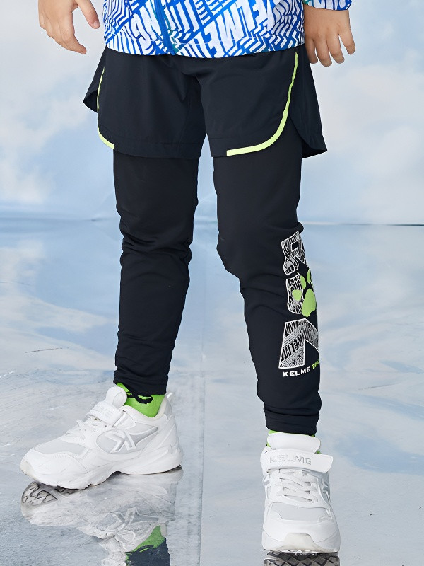 Детские брюки KELME Fake Two-Piece Trousers Dark Blue