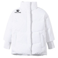 Детский пуховик KELME Girls Short Thick Down Jacket White - Детский пуховик KELME Girls Short Thick Down Jacket White