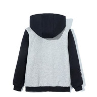 Детская толстовка KELME Boys Wear Jackets On Both Sides Grey/Black - Детская толстовка KELME Boys Wear Jackets On Both Sides Grey/Black