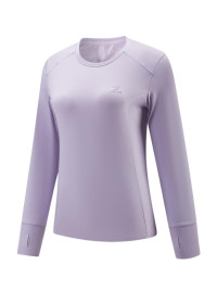 Лонгслив KELME Crew Neck Long-sleeved T-shirt Light Purple