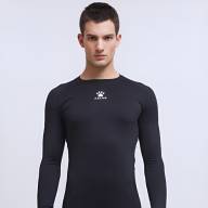 Термобелье (верх) KELME Long-Sleeved Tights Black - Термобелье (верх) KELME Long-Sleeved Tights Black