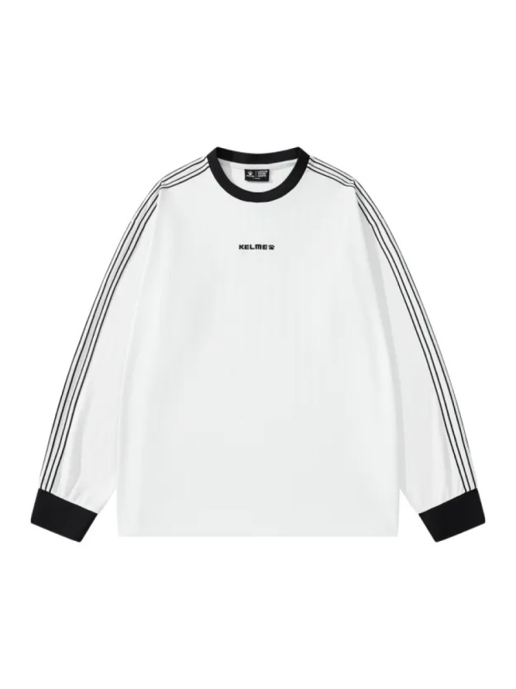 Лонгслив KELME Crew Neck Long-sleeved T-shirt Beige