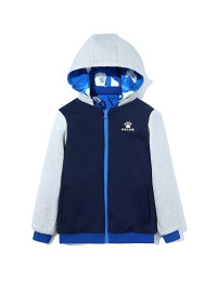 Детская толстовка KELME Boys Wear Jackets On Both Sides Blue