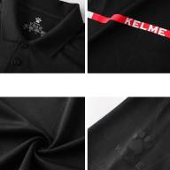 Футболка-поло KELME Short Sleeve Polo Shirt Black - Футболка-поло KELME Short Sleeve Polo Shirt Black