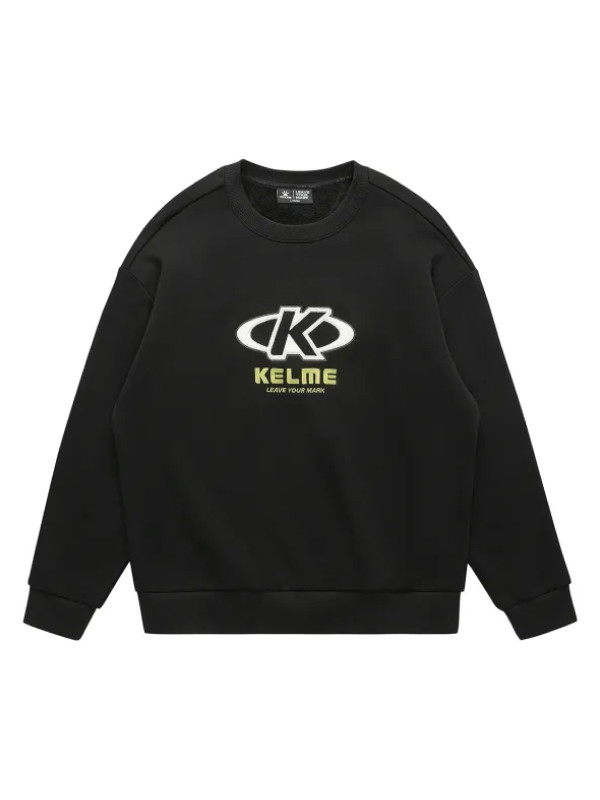 Свитшот KELME Fleece Crew Neck Sweatshirt Black