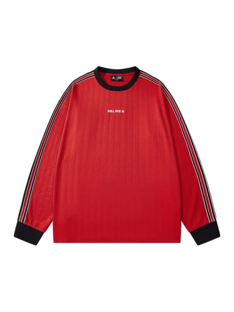 Лонгслив KELME Crew Neck Long-sleeved T-shirt Red