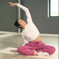 PANTALÓN LARGO CORE VIOLETA - PANTALÓN LARGO CORE VIOLETA