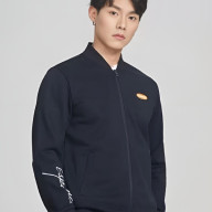 Бомбер KELME Knitted Coat Dark Blue - Бомбер KELME Knitted Coat Dark Blue