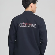 Бомбер KELME Knitted Coat Dark Blue - Бомбер KELME Knitted Coat Dark Blue
