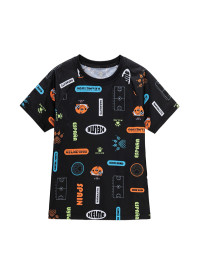 Детская футболка KELME Short Sleeve T-Shirt Kid Black