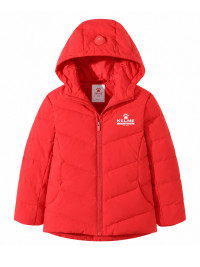 Детский пуховик KELME Girl's Down Jacket Red