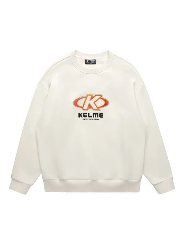 Свитшот KELME Fleece Crew Neck Sweatshirt White