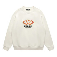 Свитшот KELME Fleece Crew Neck Sweatshirt White - Свитшот KELME Fleece Crew Neck Sweatshirt White
