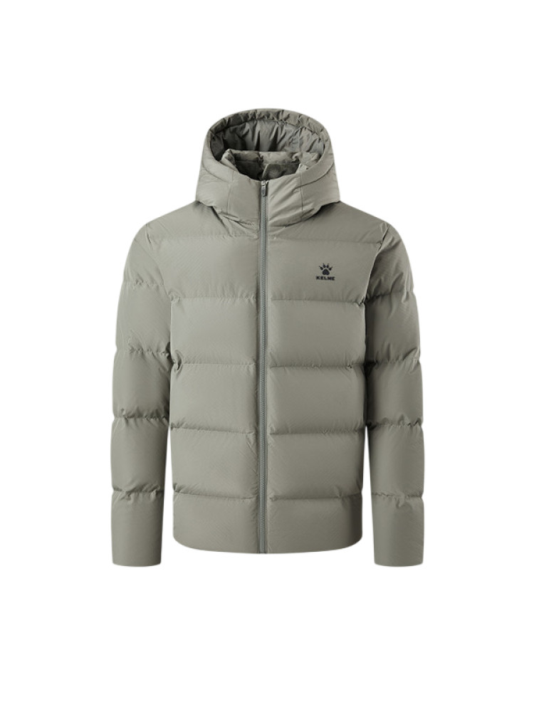 Пуховик KELME Regular Hooded Down Jacket Green