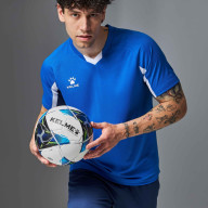 Футбольная форма KELME Short-Sleeved Football Suit (Blue/Dark Blue) - Футбольная форма KELME Short-Sleeved Football Suit (Blue/Dark Blue)
