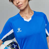 Футбольная форма KELME Short-Sleeved Football Suit (Blue/Dark Blue) - Футбольная форма KELME Short-Sleeved Football Suit (Blue/Dark Blue)