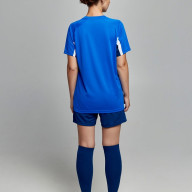 Футбольная форма KELME Short-Sleeved Football Suit (Blue/Dark Blue) - Футбольная форма KELME Short-Sleeved Football Suit (Blue/Dark Blue)