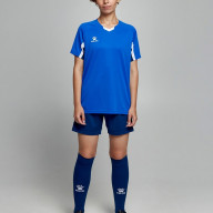 Футбольная форма KELME Short-Sleeved Football Suit (Blue/Dark Blue) - Футбольная форма KELME Short-Sleeved Football Suit (Blue/Dark Blue)