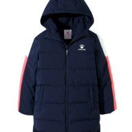 Детский пуховик KELME Girl's Down Jacket Dark Blue - Детский пуховик KELME Girl's Down Jacket Dark Blue