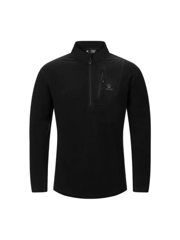 Лонгслив KELME Half-open Long-sleeved T-shirt Black