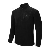 Лонгслив KELME Half-open Long-sleeved T-shirt Black - Лонгслив KELME Half-open Long-sleeved T-shirt Black