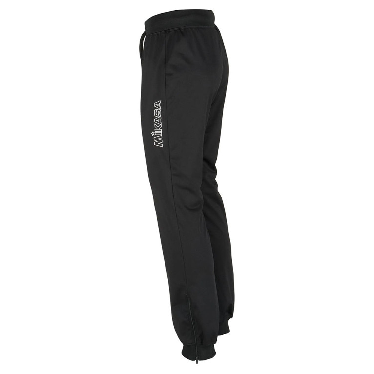 Брюки трен. жен. MIKASA MT751-049-2XL, р.2XL, 100% полиэстер, черный