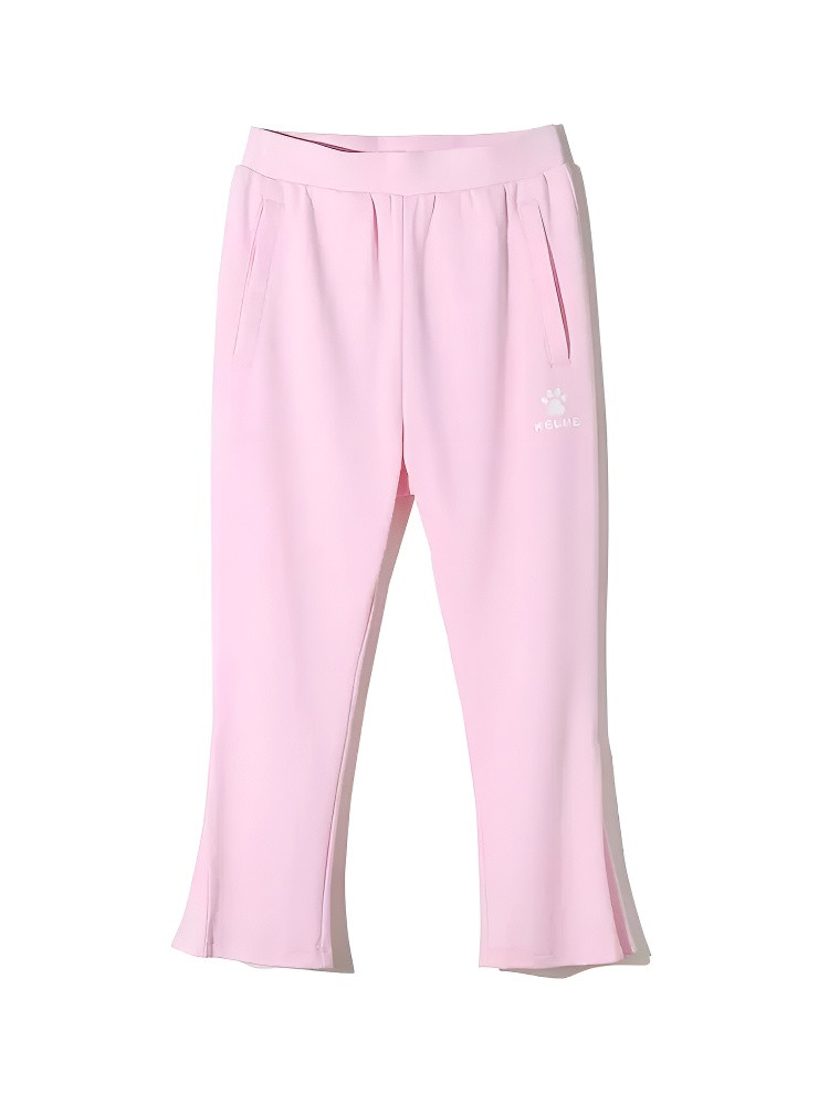 Детские брюки KELME Girl's Knitted Cropped Trousers Pink
