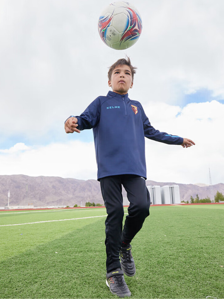 Детская олимпийка KELME Children's Training Jumper Dark Blue