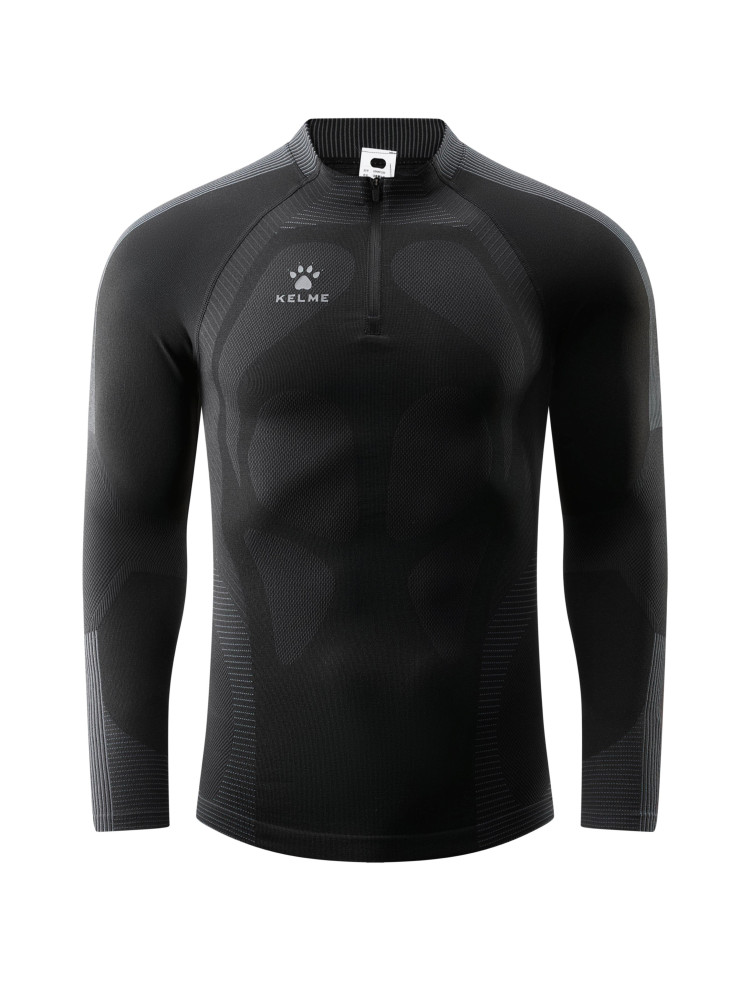 Олимпийка KELME Half-zip Bodysuit Black