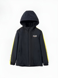 Детская толстовка KELME Boy's Hooded Sweatshirt Black