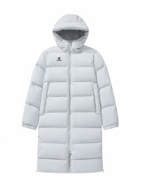 Пуховик KELME Men's Long Cotton Coat Light Gray