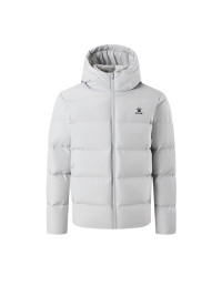 Пуховик KELME Regular Hooded Down Jacket Light Grey