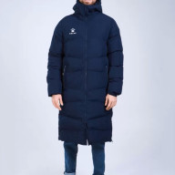 Пуховик KELME Adult Long Jacket Dark Blue - Пуховик KELME Adult Long Jacket Dark Blue
