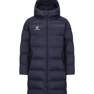 Детский пуховик KELME Children's Long Cotton Coat Dark Blue - Детский пуховик KELME Children's Long Cotton Coat Dark Blue