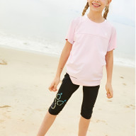 Детские бриджи KELME Cropped Leggings Black - Детские бриджи KELME Cropped Leggings Black