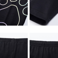 Детские бриджи KELME Cropped Leggings Black - Детские бриджи KELME Cropped Leggings Black