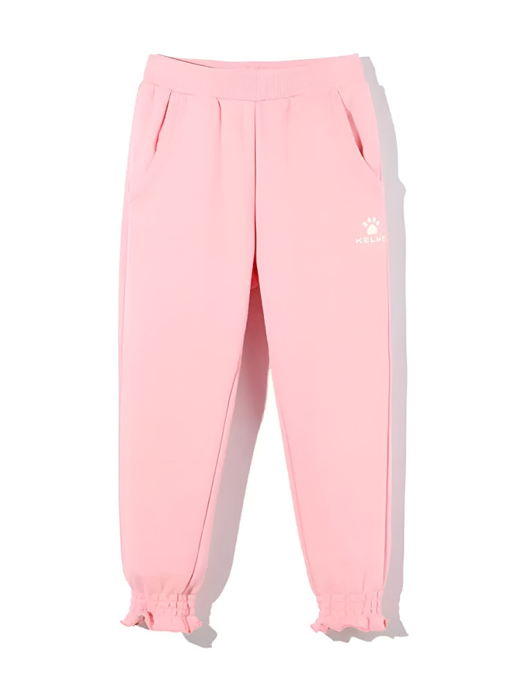 Детские брюки KELME Girl's Knitted Pants Pink