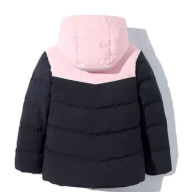 Детский пуховик KELME Girl's Down Jacket (Black/Pink) - Детский пуховик KELME Girl's Down Jacket (Black/Pink)