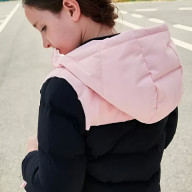 Детский пуховик KELME Girl's Down Jacket (Black/Pink) - Детский пуховик KELME Girl's Down Jacket (Black/Pink)