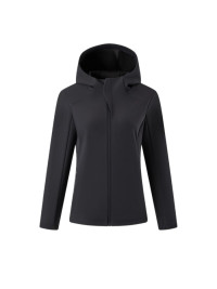 Демисезонная куртка KELME Hooded Fleece-lined Woven Coat Black
