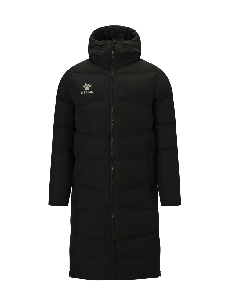 Пуховик KELME Adult Long Jacket Black